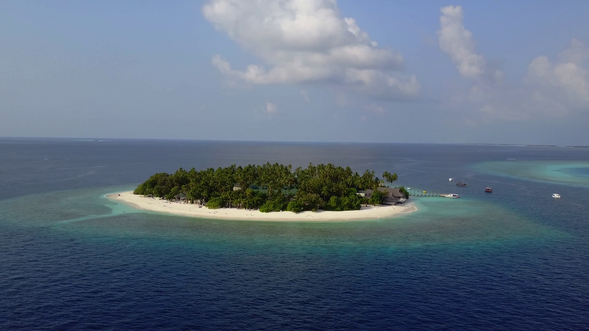 Island aerial view