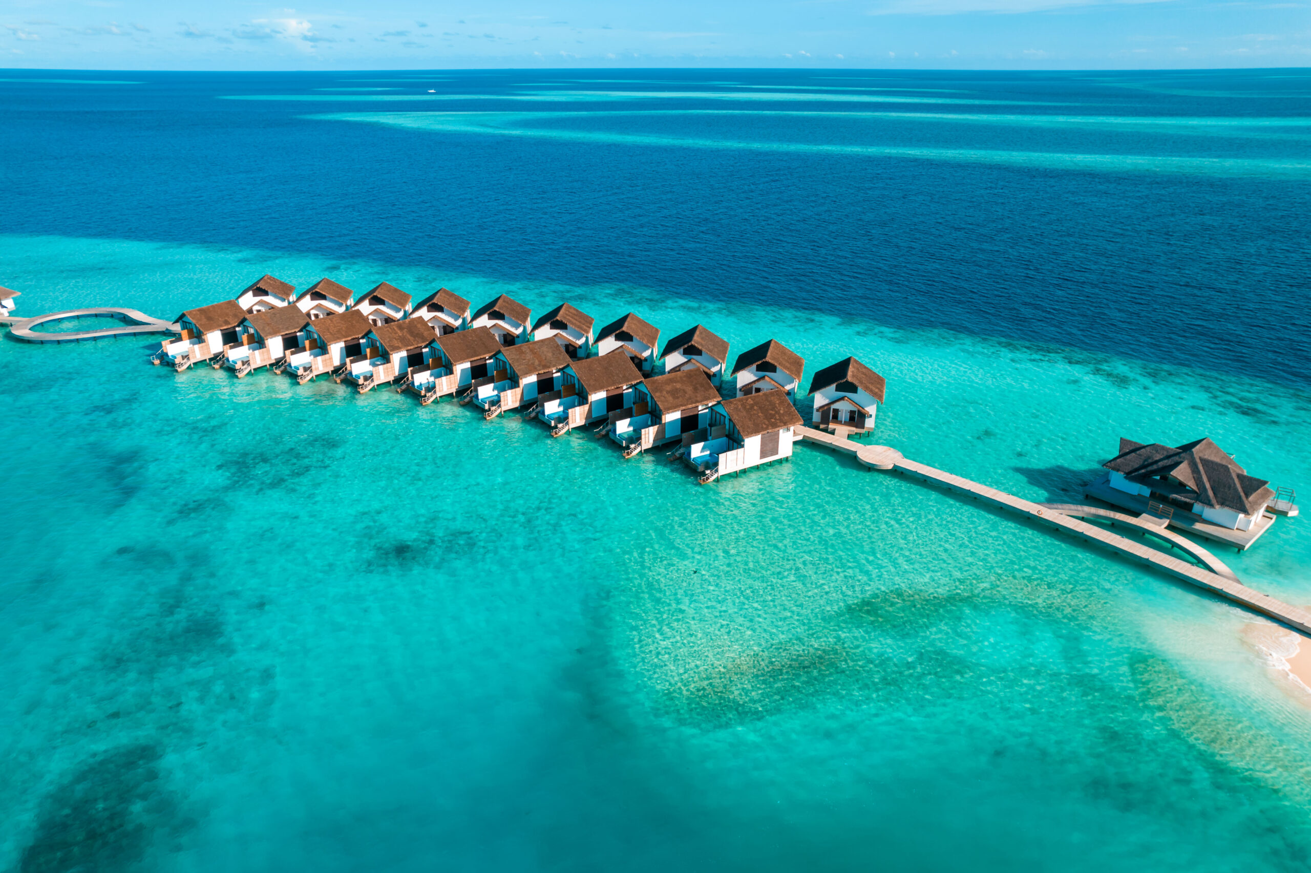 Overwater villas